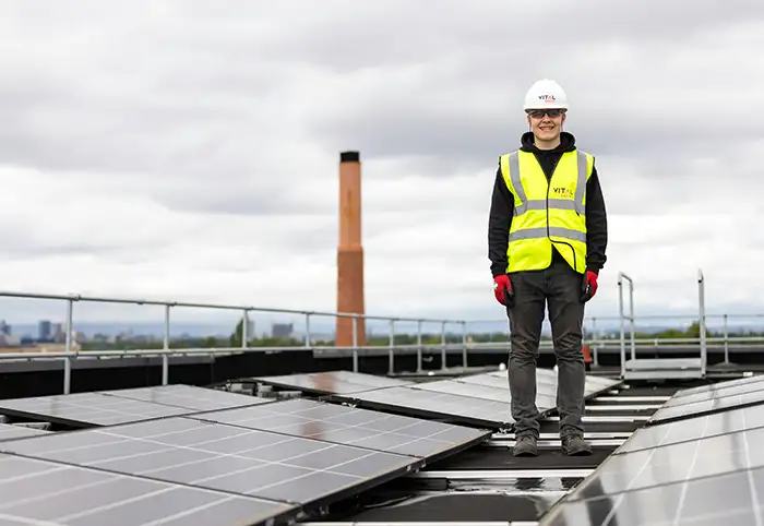 Ballast Mounted Solar